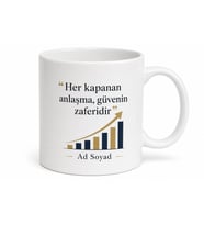 Satış Temsilcisine Özel Kahve Kupası Hediye Baskılı Kupa Bardak