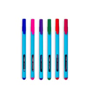 LİQEO F-8027 FİNELİNER KEÇE UÇLU KALEM 0.4mm 6 RENK BLİSTER
