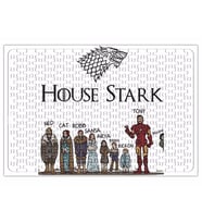 Game Of Thrones House Stark And Tony Stark Puzzle