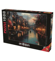 Anatolian 1000 Parça Venedik'te Gece Puzzle - Michele Farella