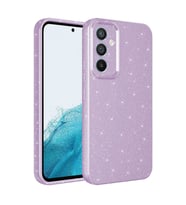 Samsung Galaxy A55 Uyumlu Kılıf Kamera Korumalı Simli Lüks Zore Koton Kapak