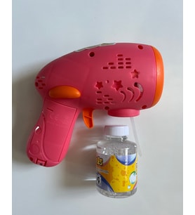 Köpük Tabancası Pembe Renkli 14 Cm