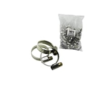 50 ADET 20-32MM METAL HORTUM KELEPÇE TORK AYARLI - AYARLANABİLİR KLİPS (5343)