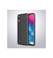 Samsung Galaxy M10 Uyumlu Kılıf Zore Niss Silikon Kapak (Siyah)