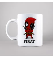 Deadpool Tasarımlı Kupa Kişiye Özel