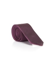 Mürdüm Slim Fit Düz Renk Dokuma Kravat / DDK-13