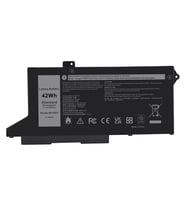 Dell Latitude 5520, WY9DX ile Uyumlu Notebook Bataryası Pili - Ver.1 - 3 Cell (Siyah)