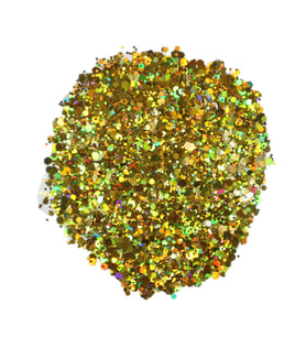 Glitter Sim Epoksi Süsleme Aksesuarı 5 GR  Gold