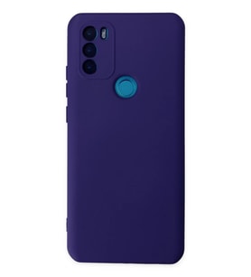 GM 21 Plus Kılıf Nano içi Kadife Silikon - Mor
