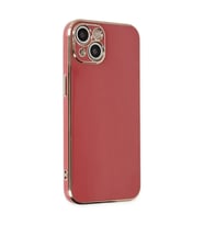 Apple iPhone 14 Kılıf Volet Silikon - Kırmızı