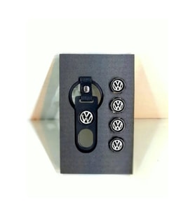VOLKSWAGEN Anahtarlık Ve Sibop Kapağı plastik (Standart)
