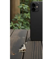 Miyuki Boncuk El Yapımı Buz Pateni Telefon Çarmı - Charm 1
