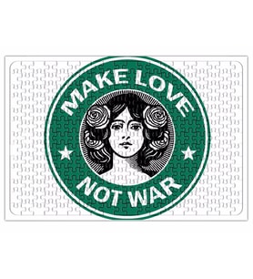 Make Love Not War 01 Puzzle 240 Parça Yapboz