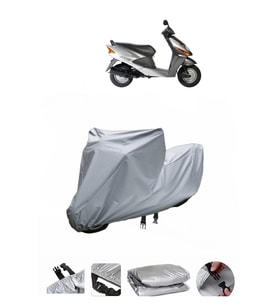 Honda SCV 100 F Beat  Gri Motosiklet Brandası ARKA ÇANTA UYUMLU DEĞİLDİR