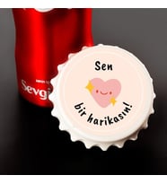 Sen Bir Harikasın Baskılı Magnet Açacak