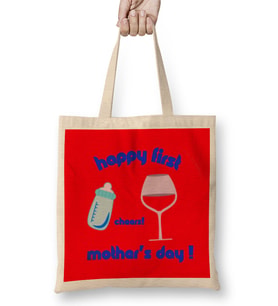 First Mothers Day Gifts 2021 Bez Çanta Uzun Saplı
