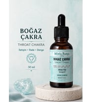 BOĞAZ ÇAKRA Masaj Yağı, THROAT  CHAKRA, 30ml, %100 Saf