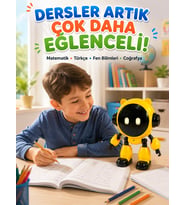 Yapay Zeka Destekli Akıllı Çocuk Robotu Türkçe Konuşma 40 Dil Wi-Fi ve Eğitim Desteği