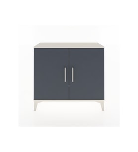 Arges Şifonyer 2 Raflı 2 Kapaklı 88x30x80 Aytaşı-Antrasit