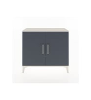 Arges Şifonyer 2 Raflı 2 Kapaklı 88x30x80 Aytaşı-Antrasit