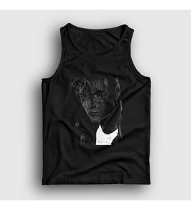 Presmono Unisex Siyah Young Johnny Depp Atlet 354843tt