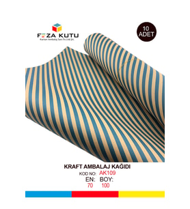 Paket Kağıdı Kraft Kağıt Ambalaj Kağıdı Hediye Kağıdı Yılbaşı Çeyiz Paketleme Kağıt 70x100 (10 ADET)