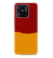 Xiaomi Poco X3 Pro M4 Pro X4 Pro C40 10C Kılıf Desenli Silikon Sarı Kırmızı Boya 1708