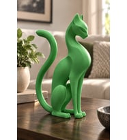 Kedi Anıtı Dekoratif Biblo