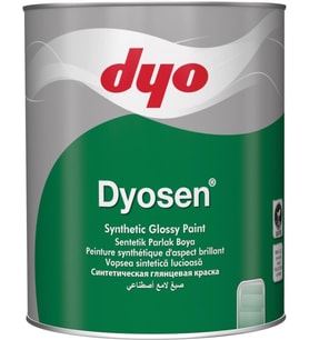 Dyo Dyosen Sentetik Parlak Boya 7.5 Lt Siyah