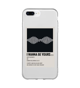 Iphone 7 Plus ve 8 Plus Uyumlu I Wanna Be Yours Arctic Monkeys Tasarımlı Şeffaf Telefon Kılıfı