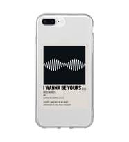 Iphone 7 Plus ve 8 Plus Uyumlu I Wanna Be Yours Arctic Monkeys Tasarımlı Şeffaf Telefon Kılıfı