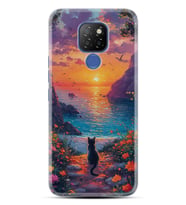 GM9 Pro Kılıf HD Resim Baskılı Manzara Kedi StKd -096