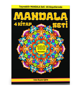 Taşınabilir Mandala Kitap Seti (4 Kitap)