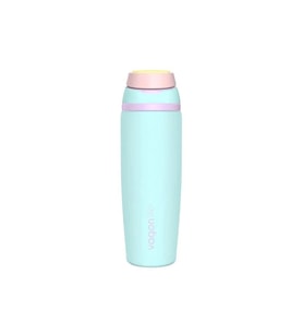 VAGONLİFE ÇELİK TEK KAPAK PİPETLİ/ PİPETSİZ KULLANIM KULPLU MATARA/TERMOS VGN1107 800ML - TURKUAZ