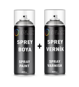Honda Civic B92P Siyah Sprey Rötuş Boyası+Sprey Vernik