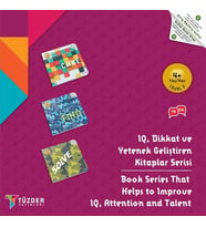 4+ Yaş Level-2  / IQ Dikkat Ve Yetenek Geliştiren Kitaplar Serisi