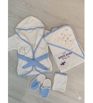 BEBEK PREMİUM BORNOZ SETİ