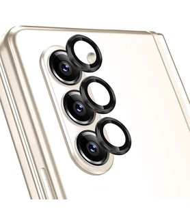 Microsonic Samsung Galaxy Z Fold 6 Tekli Kamera Lens Koruma Camı Siyah (Siyah)