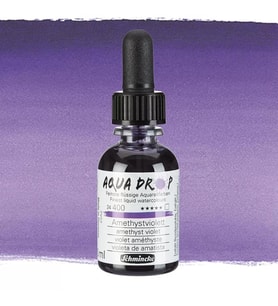 Schmincke Aqua Drop Sıvı Sulu Boya 30ml 400 Amethyst Violet