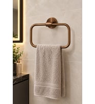VALTEMO BİBLOS BRUSHED BRONZE HALKA HAVLULUK 20 CM