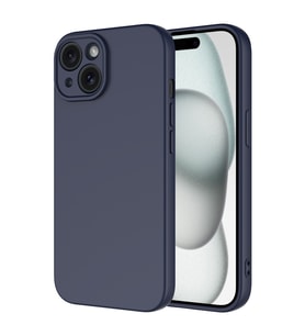 Apple iPhone 15 Uyumlu Kılıf Zore Mara Lansman Kapak (Lacivert)