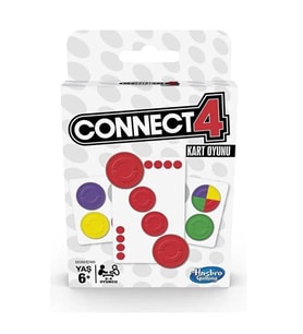 Connect 4 Kart Oyunu Hasbro Lisanslı Oyun (Karışık)