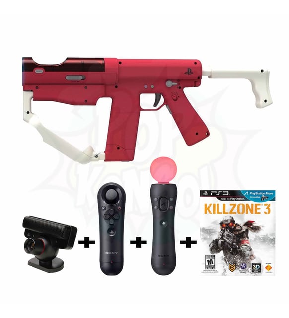Playstation 3 Move Sharp Shooter TAM SET + Killzone 3 Move Oyun