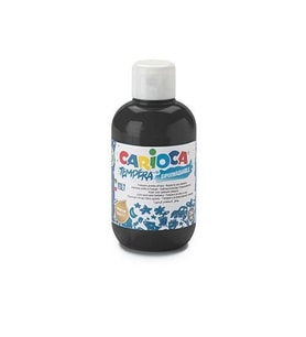 Carioca Tempera Yıkanabilir Poster Boya 250 ml. SİYAH 
