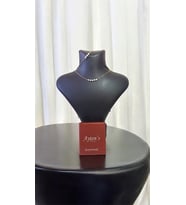 Doğal Ay Taşı Kolye Bileklik Set (Altın)