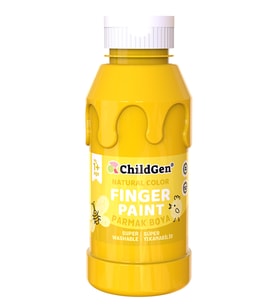 Süper Yıkanabilir Parmak Boya 350 Ml Şişe 5