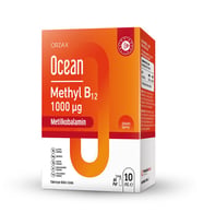 Ocean Methyl B12 Sprey - Methylcobalamin Dil Altı Spreyi 1000 Mcg 10ml