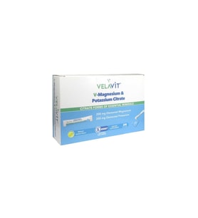 Velavit V-Magnesium & Potassium Citrate 20 Saşe