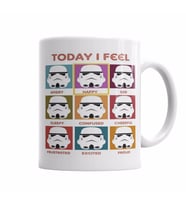TODAY I FEEL TROOPER STAR WARS Kupa Bardak Porselen