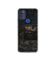 Reeder P13 Blue Max 2021 Kılıf Silikon Desen Black Car 1768
